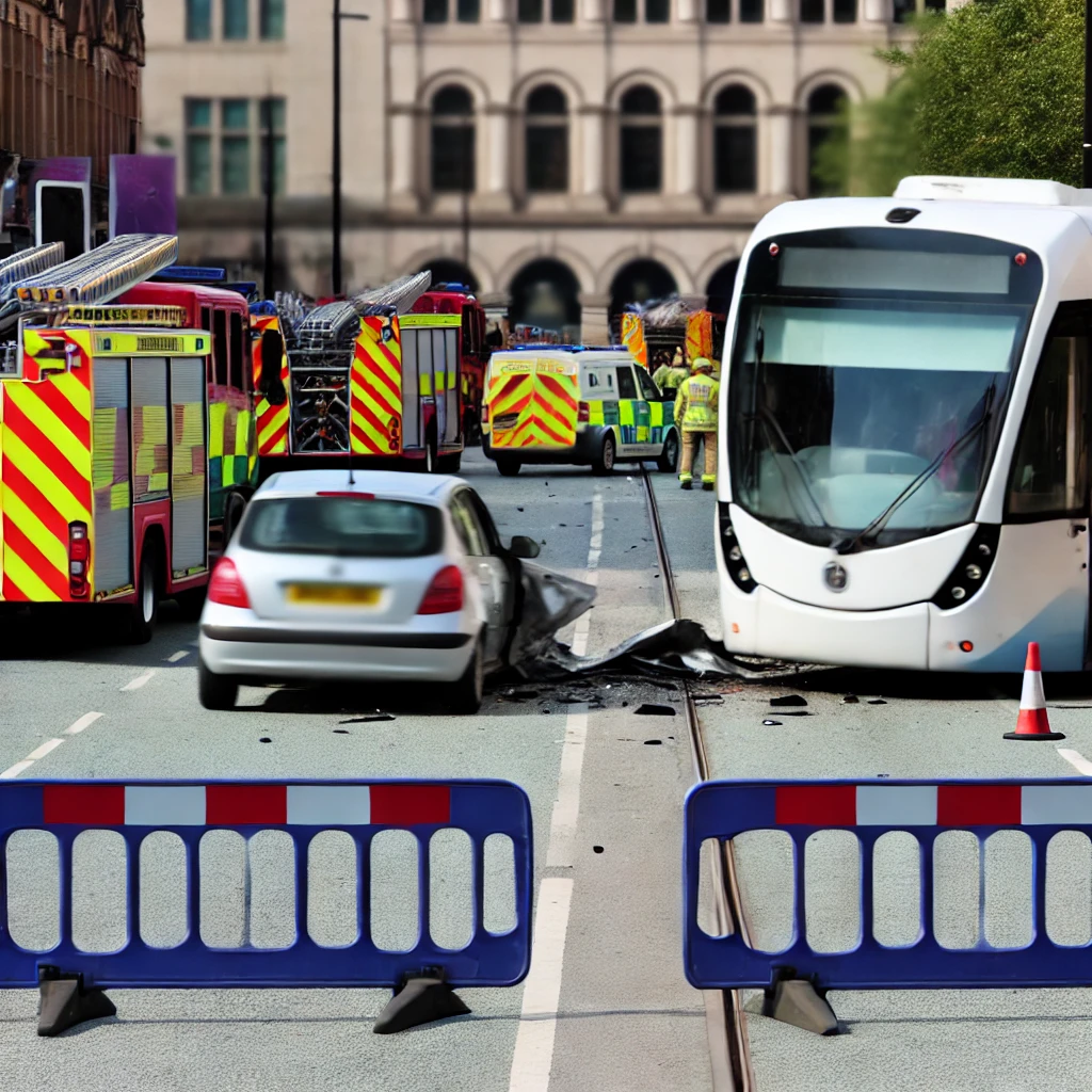 Manchester City Centre Collision: Bus and Tram Crash Disrupts Services